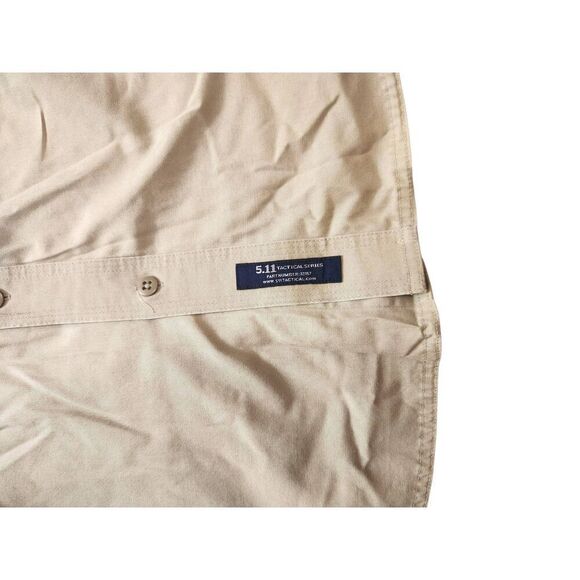 5.11 Tactical military/field shirt vented button up shirt men's XL pockets - Picture 6 of 11